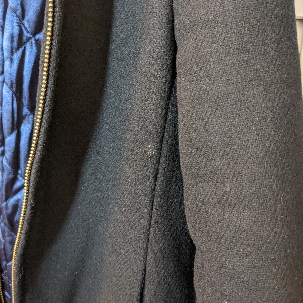 J. Crew Lodge Coat Italian Stadium-Cloth Wool - Picture 4 of 5